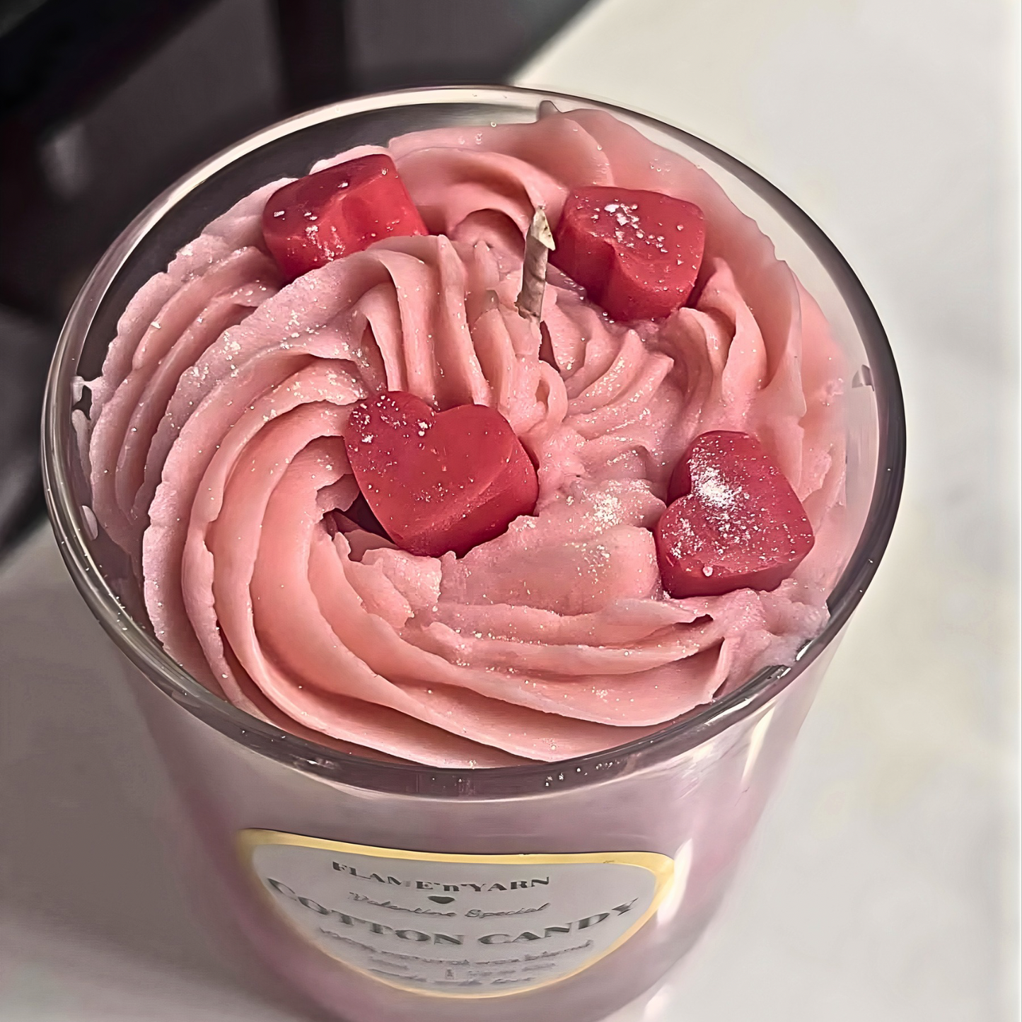 Cotton Candy - Natural Coconut & Soy Wax Candle