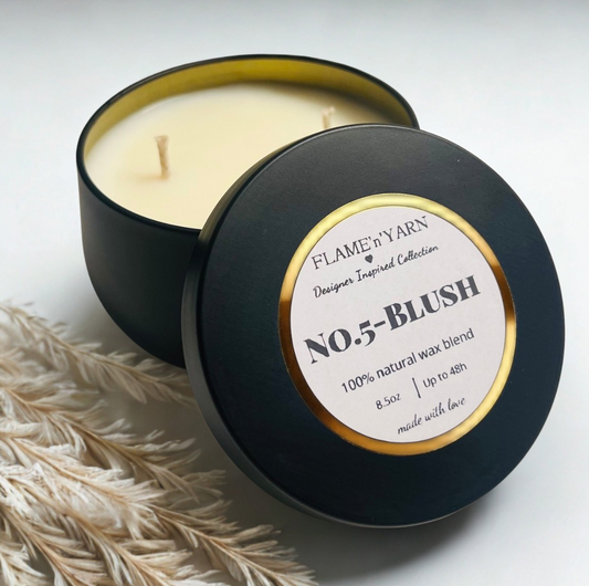 No.5-Blush - Natural Coconut & Soy Wax Candle(LAST STOCK)