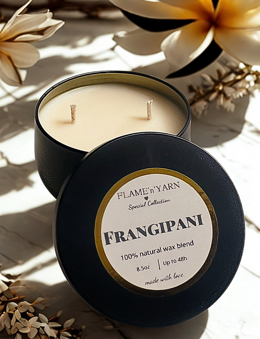 Frangipani - Natural Coconut & Soy Wax Candle