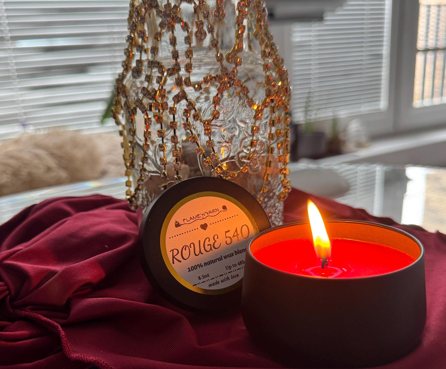 Handmade coconut & soy wax blend wax-Baccarat