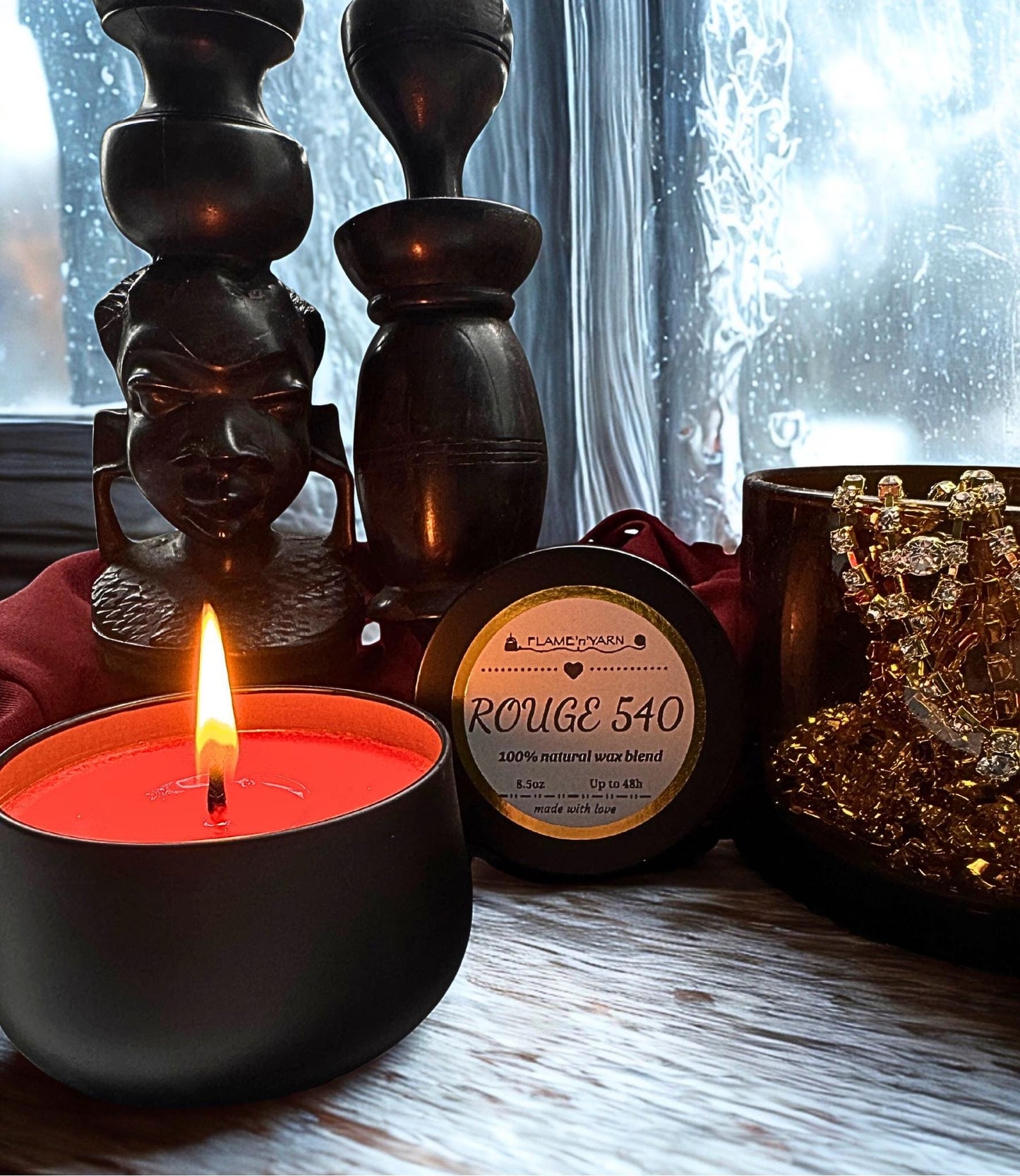 Handmade coconut & soy wax blend wax-Baccarat