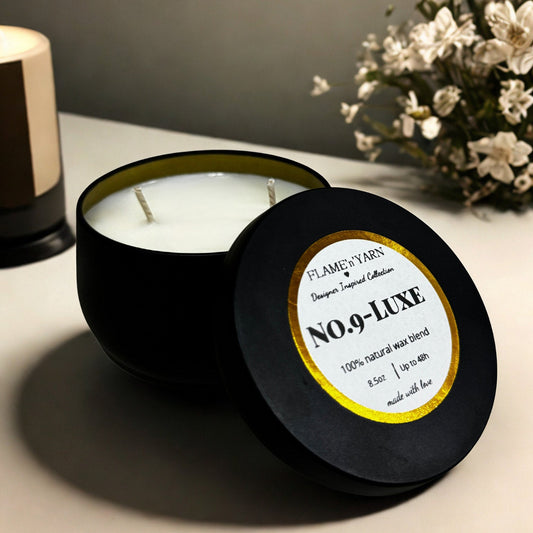 No.9-Luxe- Natural Coconut & Soy Wax Candle